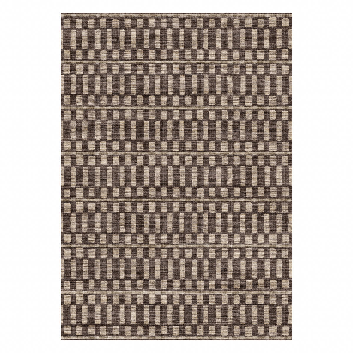 שטיח Coffee Grid Deluxe לצד המיטה | בונה קאסה