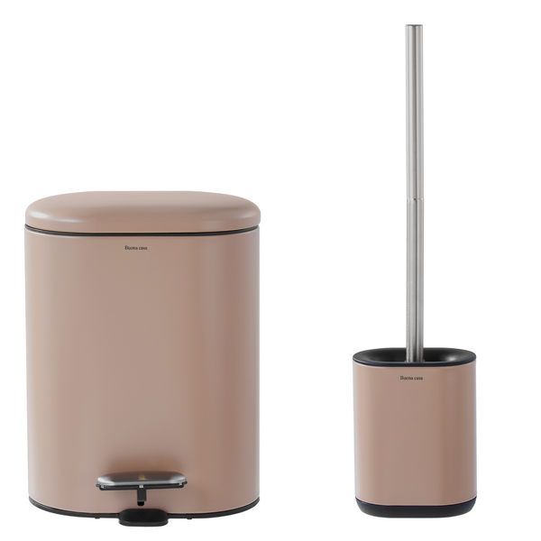 סט שירותים פאנקי מוקה Ovo 5L