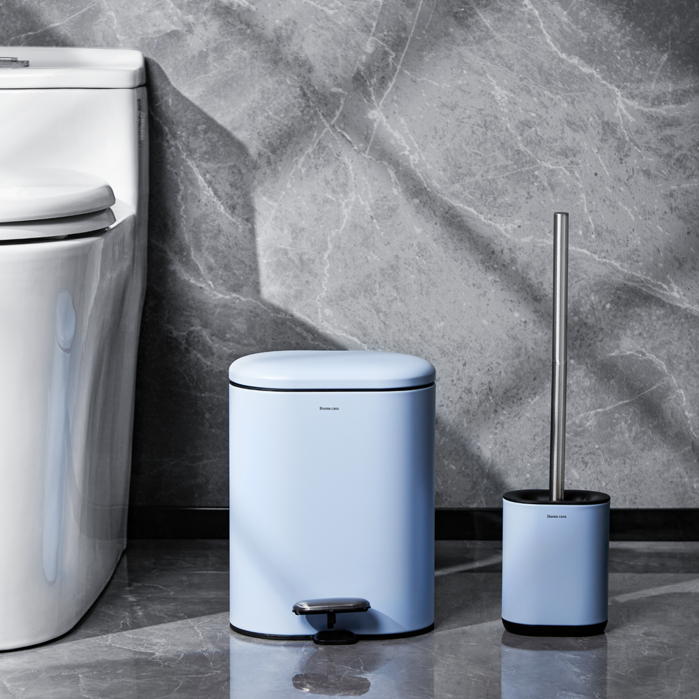 סט שירותים תכלת Ovo 5L