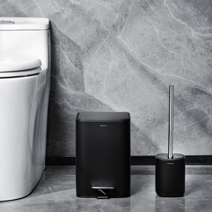 סט שירותים שחור Cube 5L