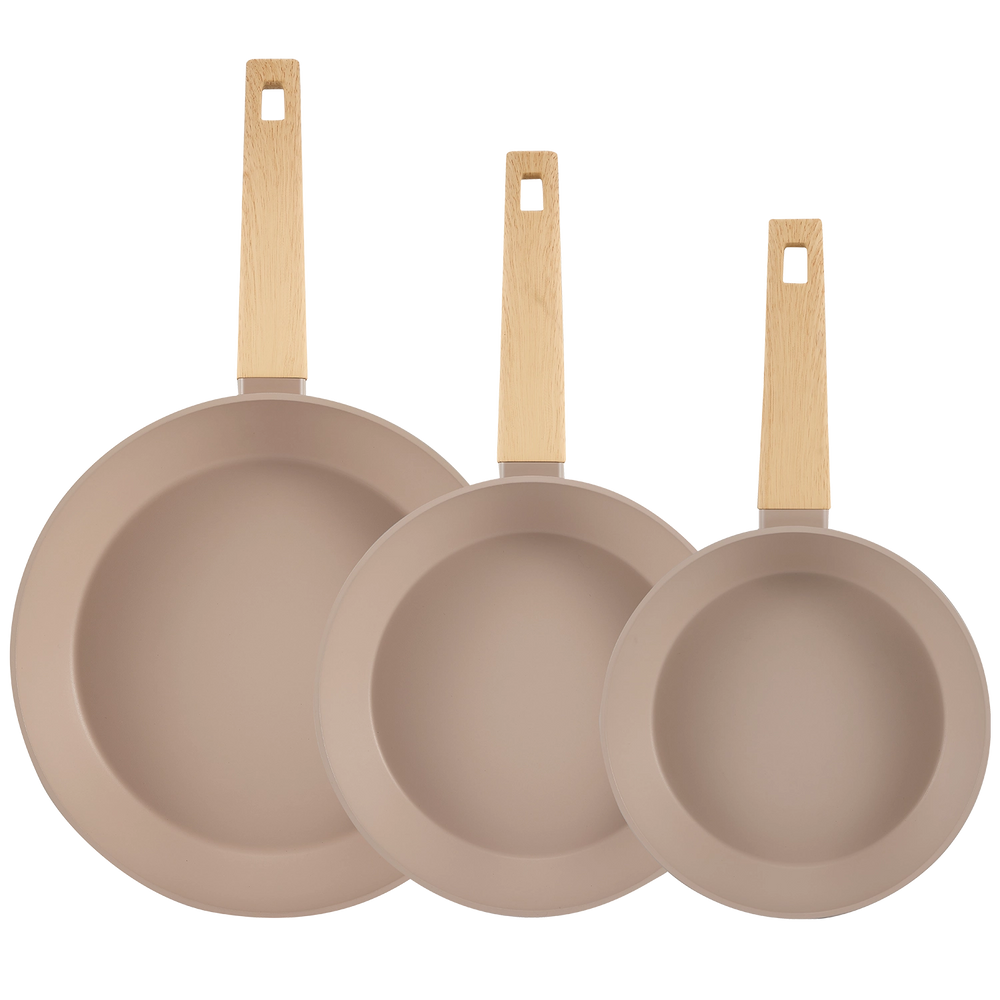 סט 3 מחבתות - Oxford almond rose