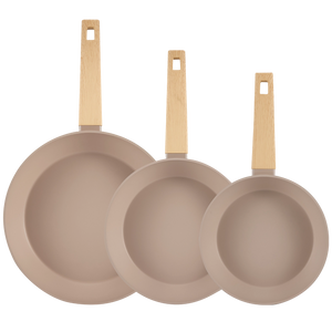 סט 3 מחבתות - Oxford almond rose