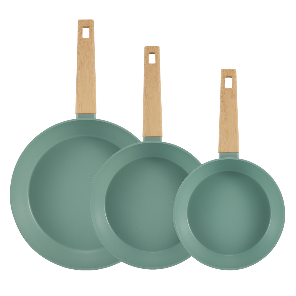 סט 3 מחבתות- Oxford sage green