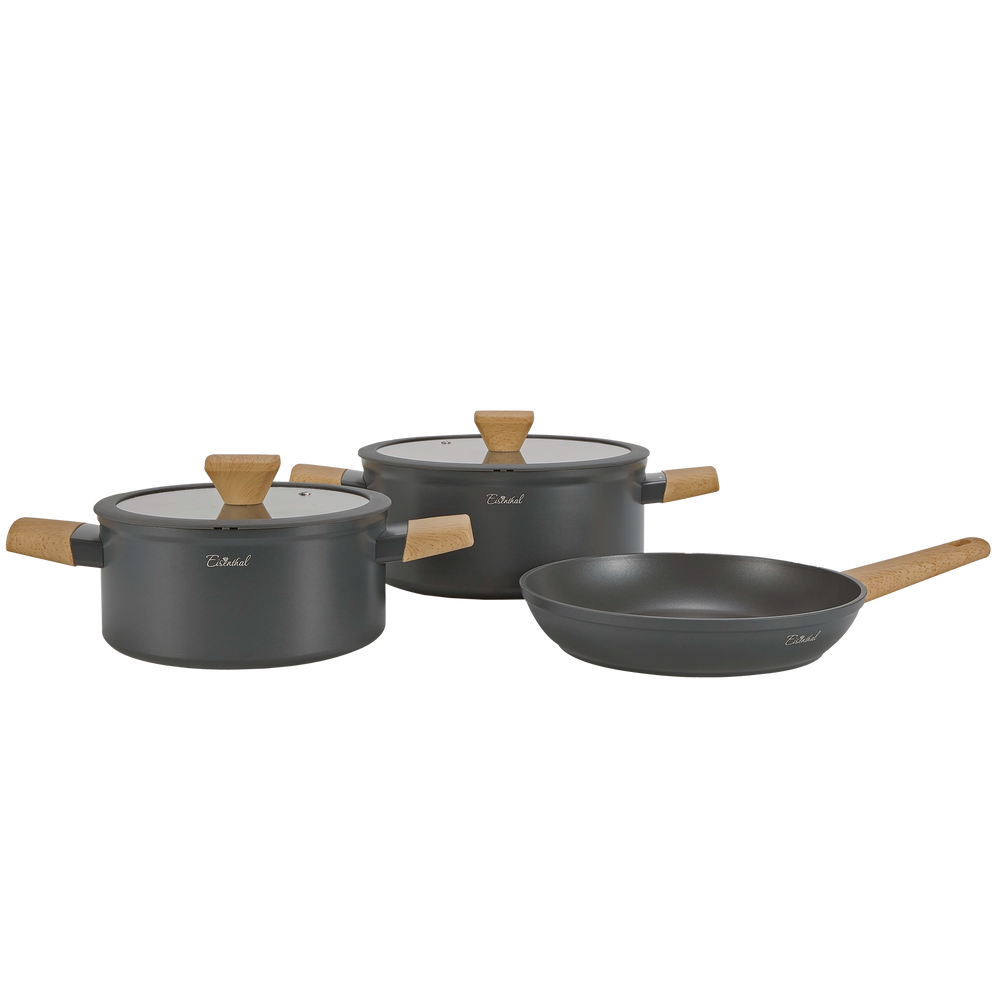 סט סירים 5 חלקים OXFORD-Dark gray