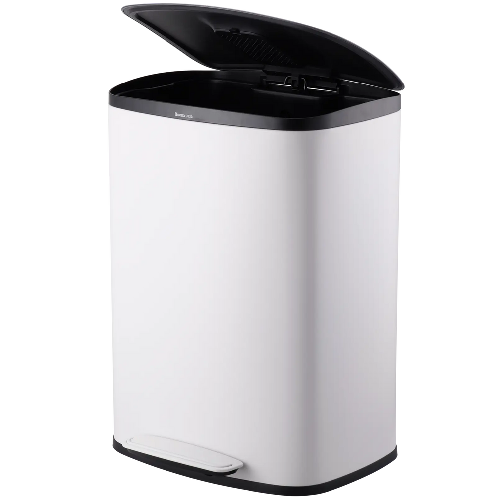 פח דוושה לבן APOLLO 50L