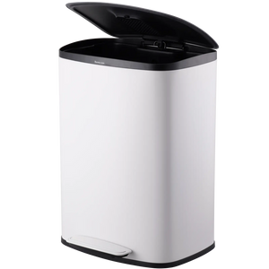 פח דוושה לבן APOLLO 50L