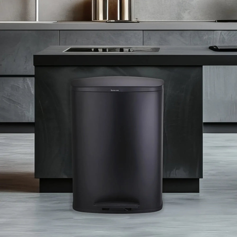 פח דוושה שחור APOLLO 50L