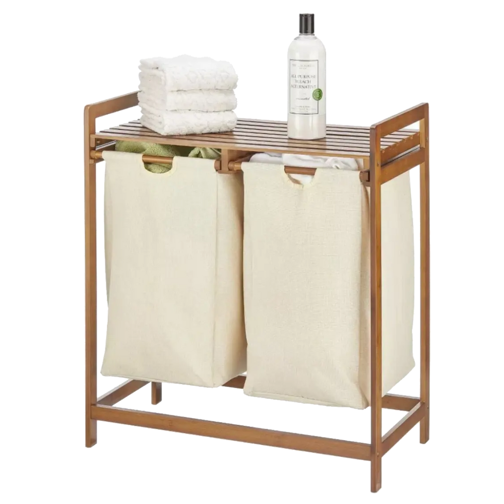 סל כביסה במבוק - שני תאים