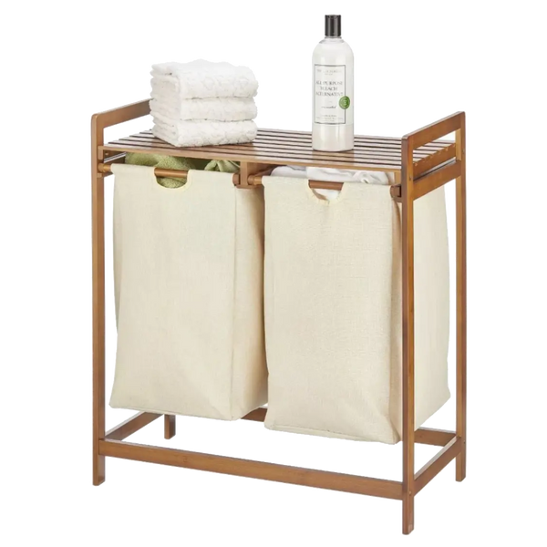 סל כביסה במבוק - שני תאים