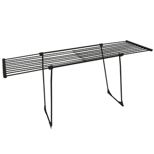 מתקן כביסה מתרחב שחור CasaFlex