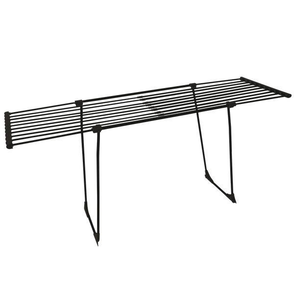 מתקן כביסה מתרחב שחור CasaFlex