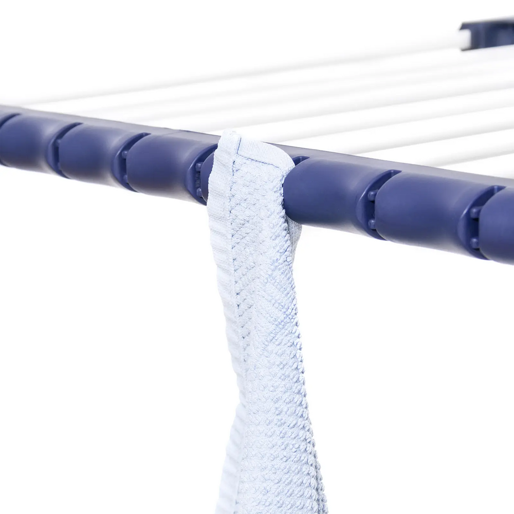 מתקן כביסה מתרחב לבן כחול CasaFlex