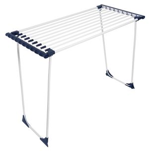 מתקן כביסה מתרחב לבן כחול CasaFlex