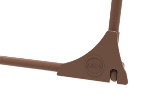 מתקן כביסה מתרחב ברונזה + 24 אטבי כביסה CasaFlex