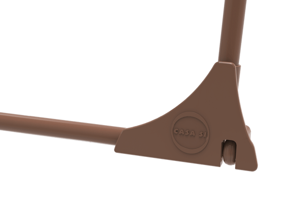 מתקן כביסה מתרחב ברונזה + 24 אטבי כביסה CasaFlex