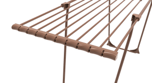 מתקן כביסה מתרחב ברונזה + 24 אטבי כביסה CasaFlex