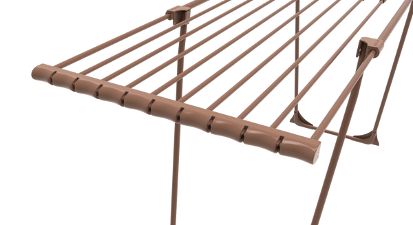 מתקן כביסה מתרחב ברונזה + 24 אטבי כביסה CasaFlex