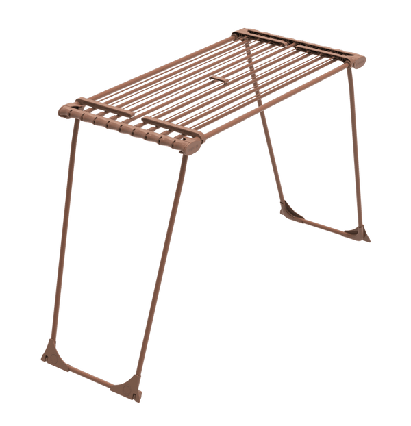 מתקן כביסה מתרחב ברונזה+ כנפיים+ 24 אטבי כביסה Casaflex ultra