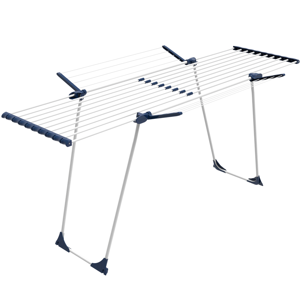 מתקן כביסה מתרחב+ כנפיים Casaflex ultra white