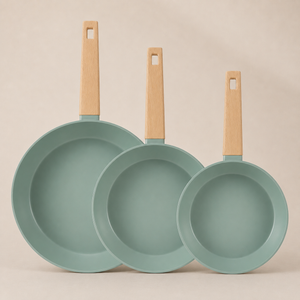 סט 3 מחבתות נון סטיק- Oxford sage green EISENTHAL