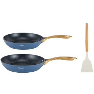 סט מחבתות 24+28 ס״מ Crown- Slate Blue