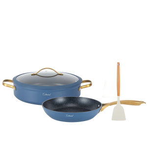 סט 28+28 ס״מ Crown- Slate Blue