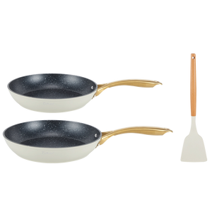 סט מחבתות 24+28 ס״מ Crown- Stone