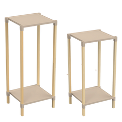 זוג מדפים דקורטיבים