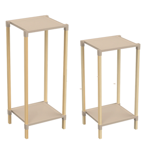 זוג מדפים דקורטיבים