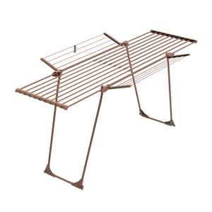 מתקן כביסה מתרחב ברונזה+ כנפיים+ 24 אטבי כביסה Casaflex ultra