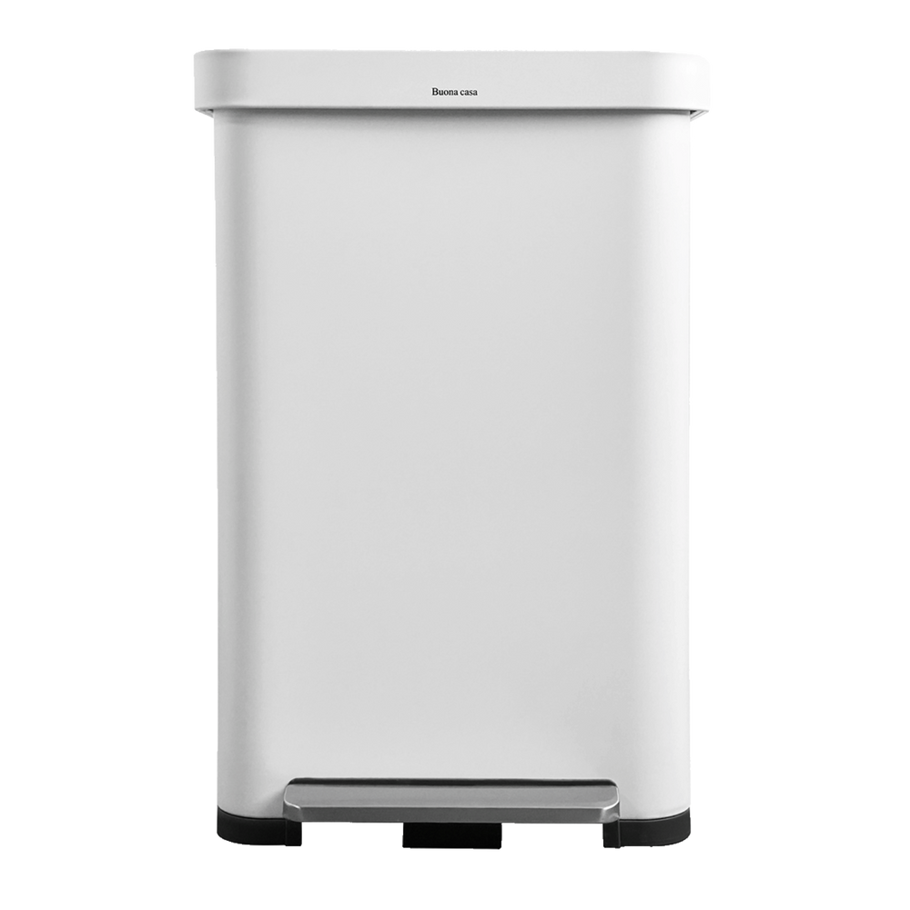 פח דוושה לבן PALERMO 70L