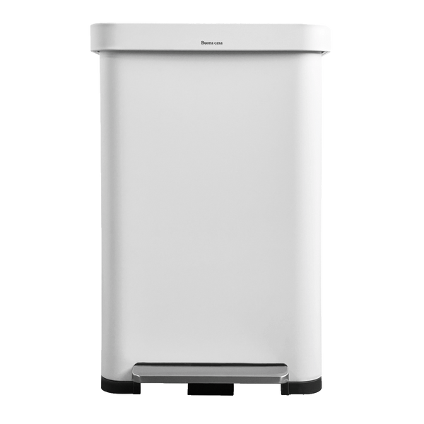 פח דוושה לבן PALERMO 70L