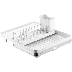 מתקן ייבוש כלים מתרחב לבן