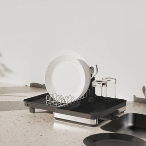 מתקן ייבוש כלים מתרחב שחור