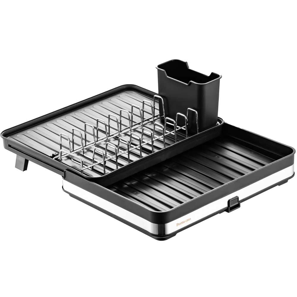 מתקן ייבוש כלים מתרחב שחור