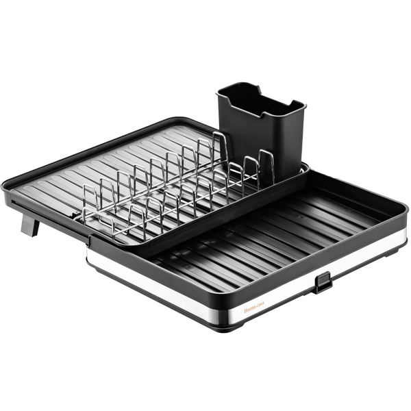 מתקן ייבוש כלים מתרחב שחור