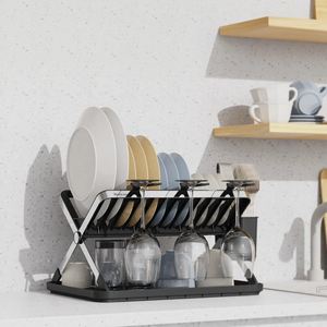 מתקן ייבוש כלים מתקפל X