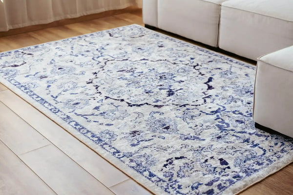 שטיח Kashan Blue