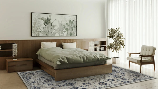 שטיח Kashan Gray