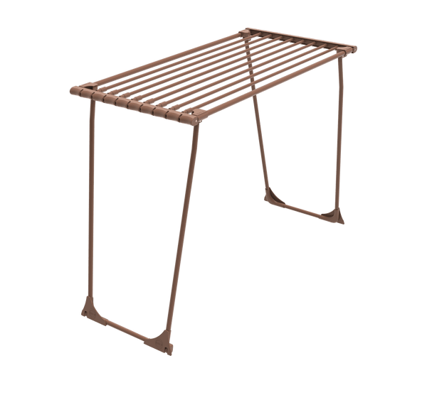 מתקן כביסה מתרחב ברונזה + 24 אטבי כביסה CasaFlex