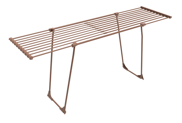 מתקן כביסה מתרחב ברונזה + 24 אטבי כביסה CasaFlex
