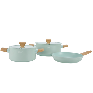 סט סירים 5 חלקים OXFORD- Light green