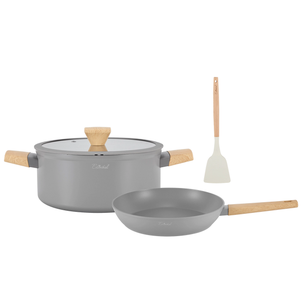 סט סירים 4 חלקים - Oxford urban gray