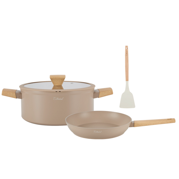 סט סירים 4 חלקים - Oxford almond rose