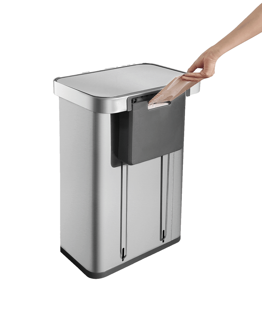 פח דוושה נירוסטה PALERMO 70L