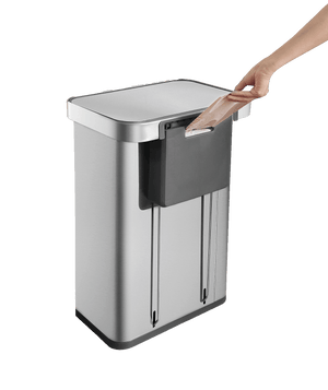 פח דוושה נירוסטה PALERMO 70L