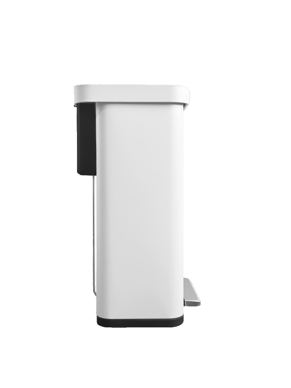 פח דוושה לבן PALERMO 70L