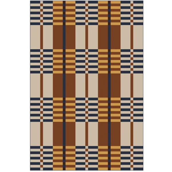 שטיח Retro Grid - Deluxe