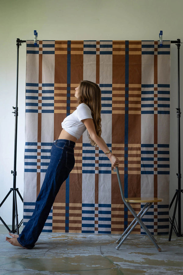 שטיח Retro Grid - Deluxe