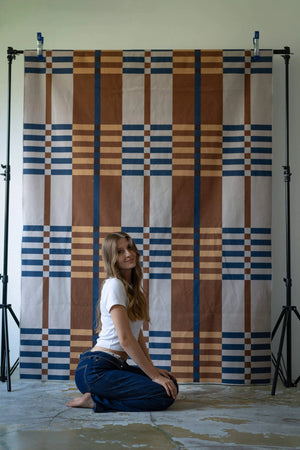 שטיח Retro Grid - Deluxe